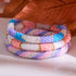 Sonnenstrahl | Himalaya-Glasperlenarmband
